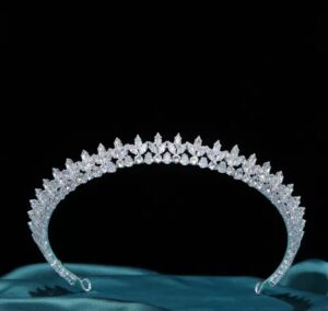 Regal Crystal Bridal Tiara