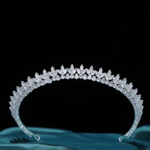 Regal Crystal Bridal Tiara